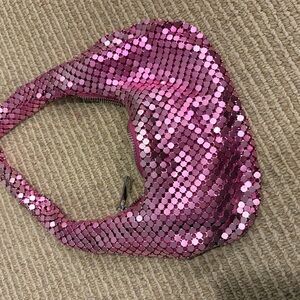 Urban Outfitters Pink Sequin Shoulder Bag